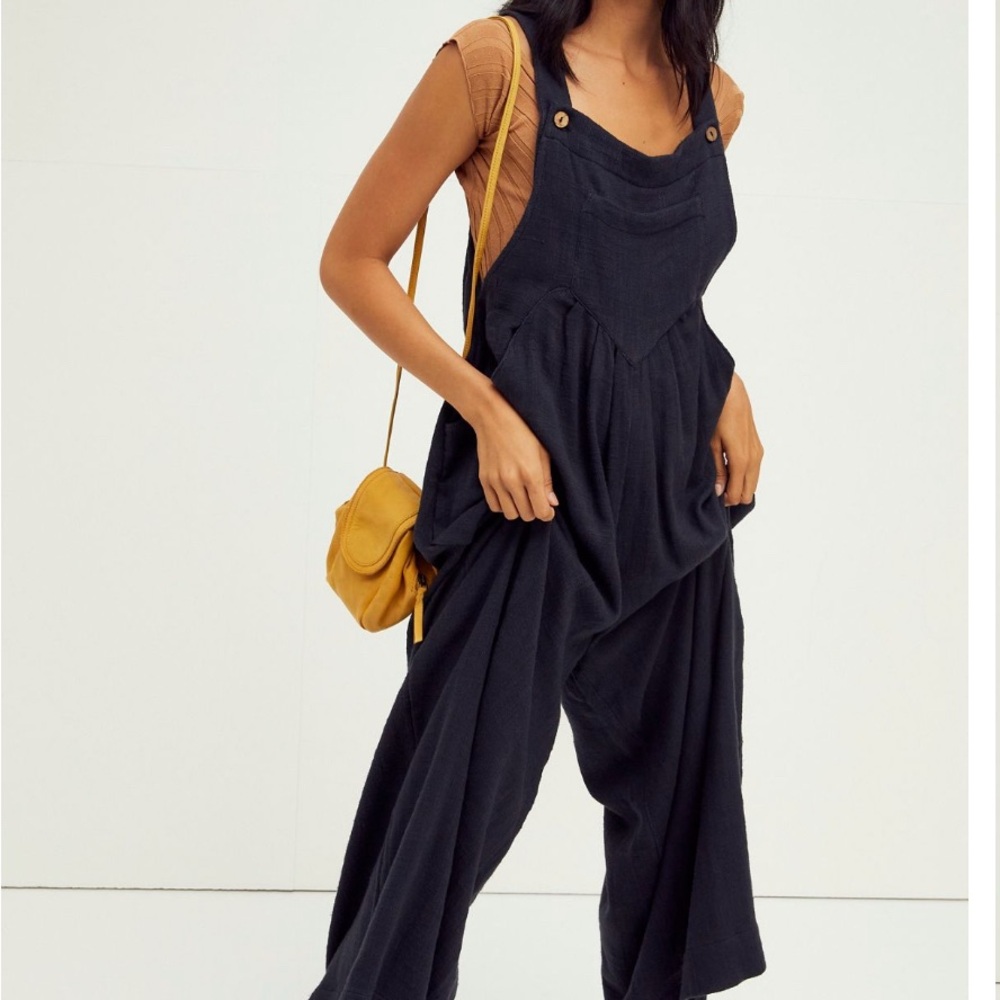 Free People Sun-drenched overalls